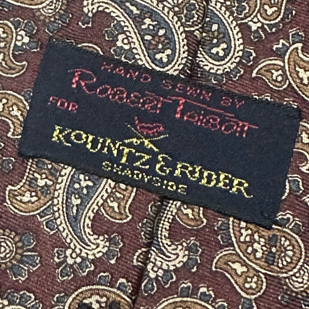 Robert Talbott Vintage Paisley Tie - Picture 3 of 3